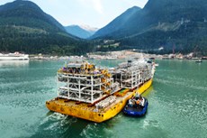 Woodfibre LNG construction passes halfway point