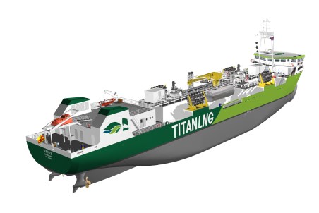 New LNG bunkering barge from Titan LNG - Vimarsana News
