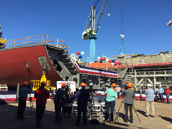 NASSCO Lays Keel Of First In Series Of Product Carriers For